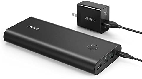 Anker PowerCore+ 26800, Premium Portable Charger, High Capacity 26800mAh External Battery with Qualcomm Quick Charge 3.0 (in- and Output), Includes PowerPort+ 1 Wall Charger