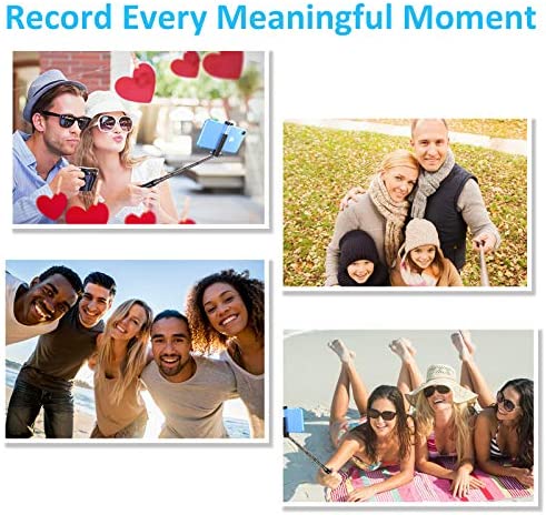 Vproof Monopod Selfie Stick Bluetooth, Lightweight Aluminum All in One Extendable Selfie Sticks Compact Design, Compatible with iPhone 14 Pro Max/14 Pro/14/14 Plus/13 Pro Max/13 Pro/13, Galaxy S22 - Image 7
